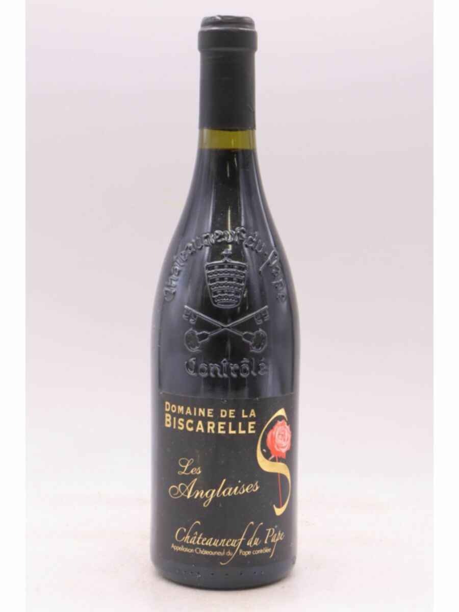 De La Biscarelle Chateauneuf Du Pape  Les Anglaises 2010