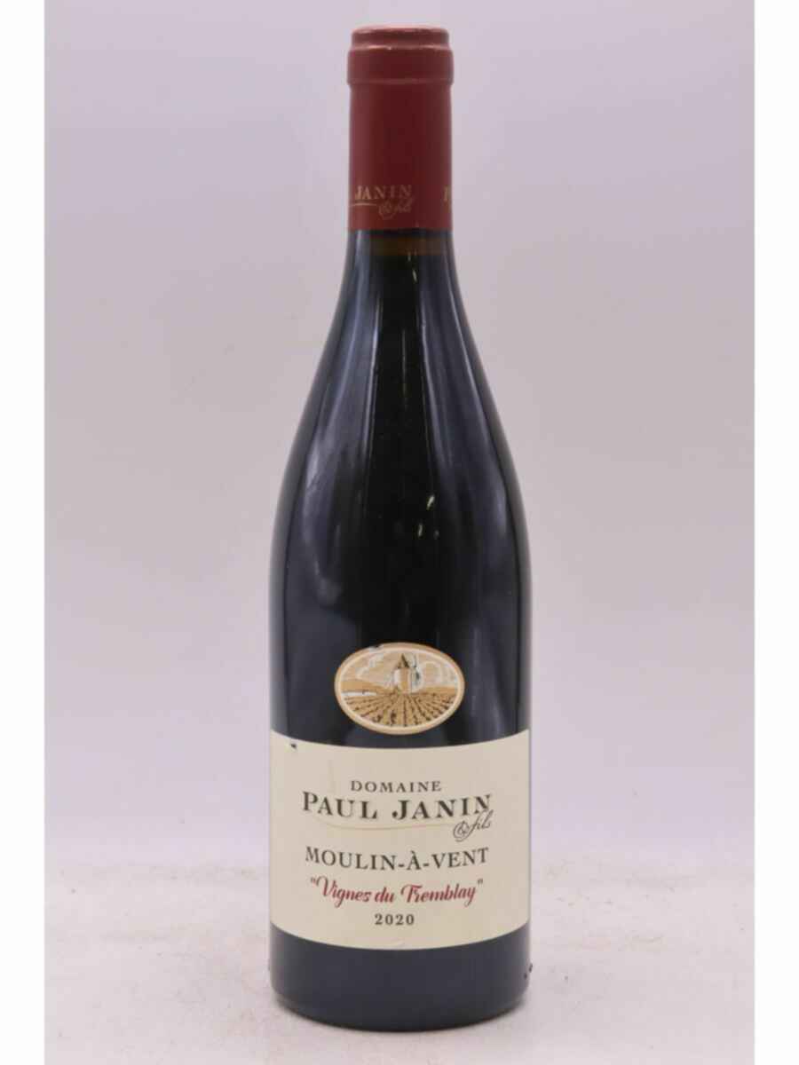 Paul Janin Moulin A Vent Les Vignes Du Tremblay 2020