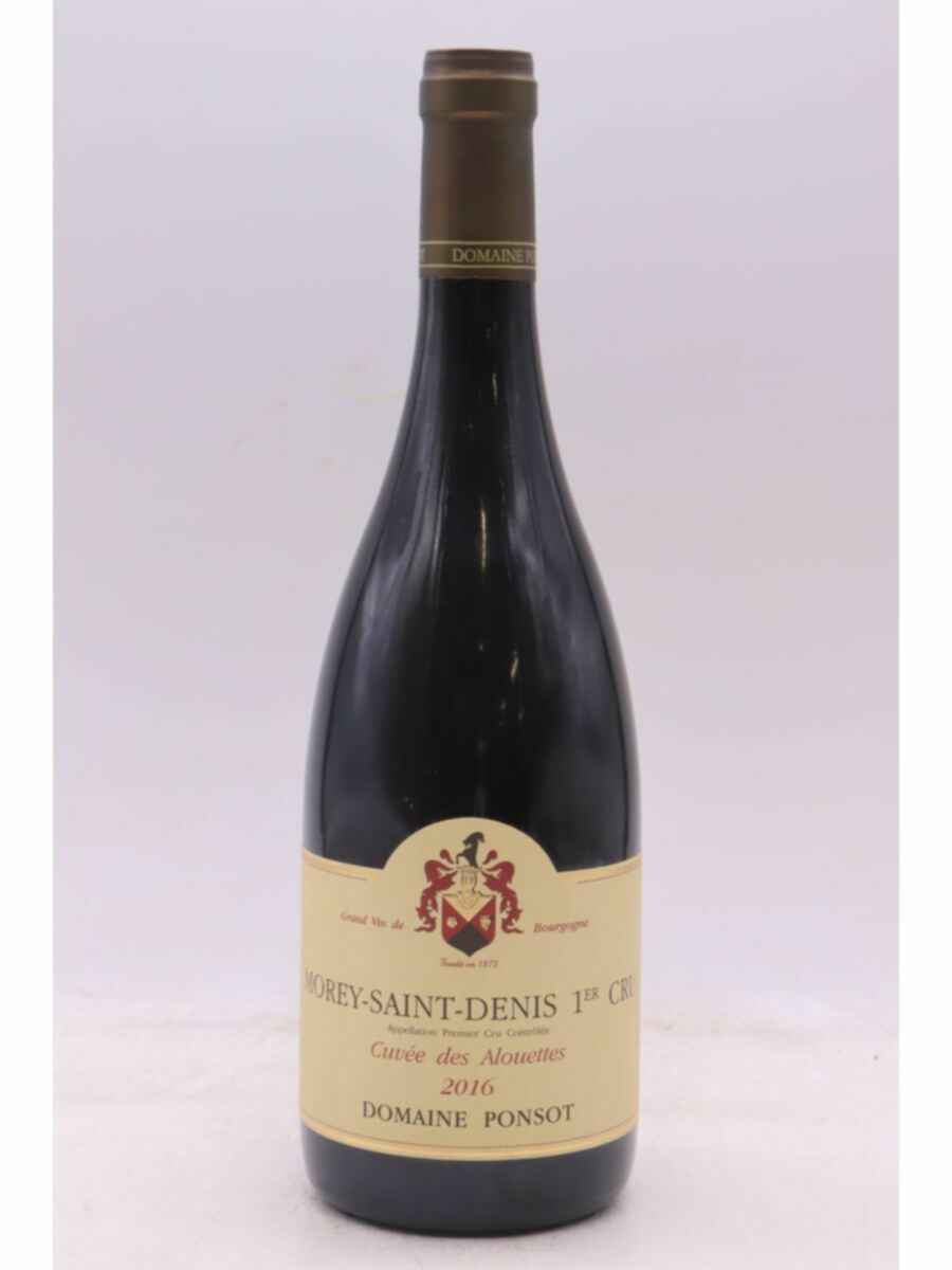 Ponsot Morey Saint Denis Les Alouettes 2016