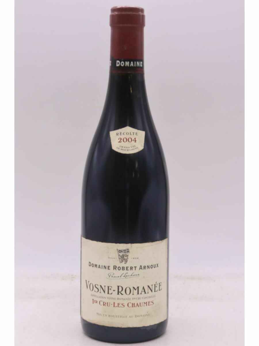 Robert Arnoux Vosne Romanee Les Chaumes 1er Cru 2004