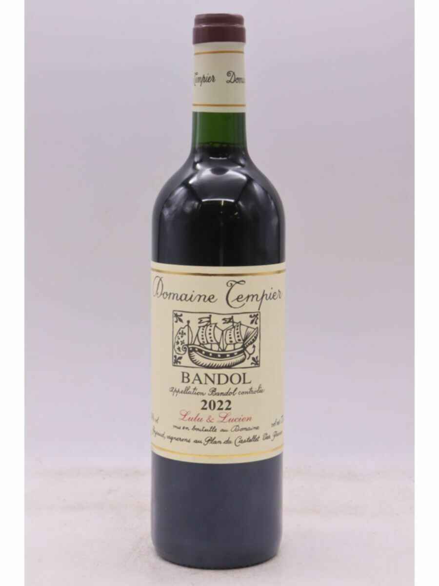 Tempier Bandol Lulu & Lucien 2022