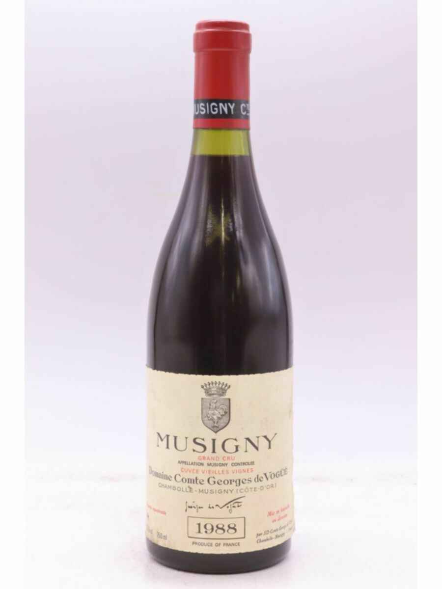 Comte Georges De Vogue Musigny Grand Cru 1988