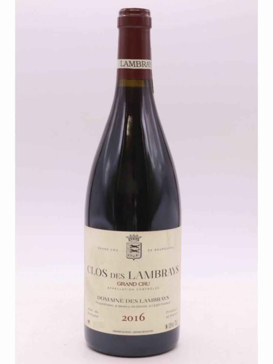 Des Lambrays Clos Des Lambrays Grand Cru 2016