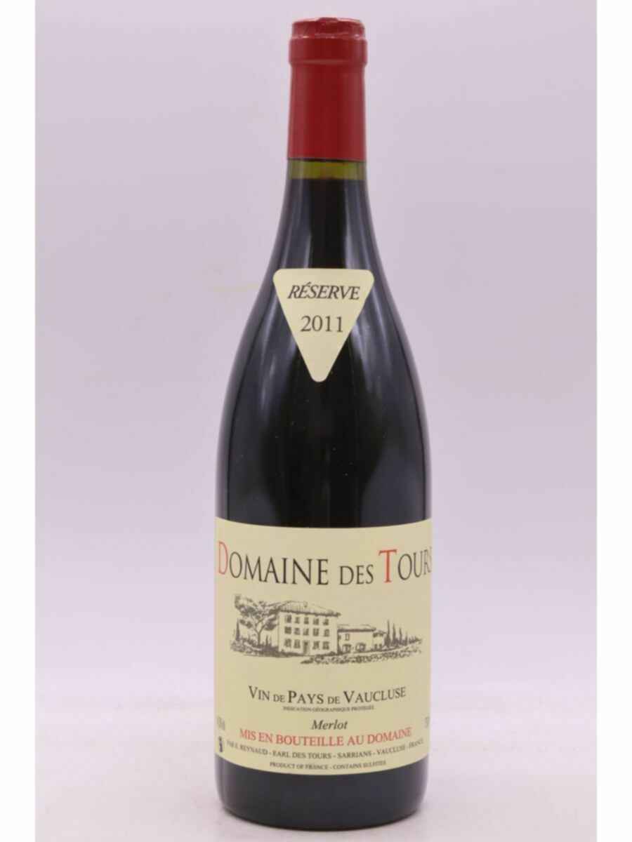 Rayas Domaine Des Tours  Vaucluse Merlot Reserve 2011