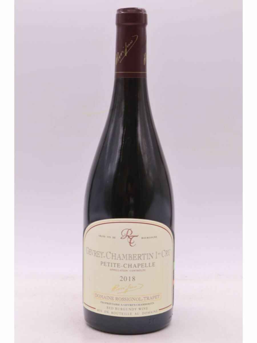 Rossignol Trapet Gevrey Chambertin Petite Chapelle 1er Cru 2018
