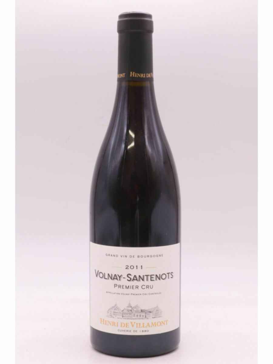 Henri De Villamont Volnay 1er Cru Santenots 2011