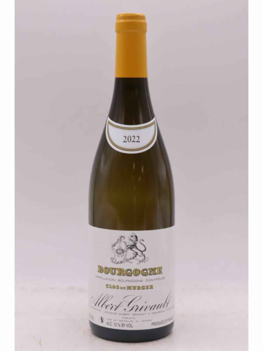 Albert Grivault Bourgogne Clos Du Murger 2022