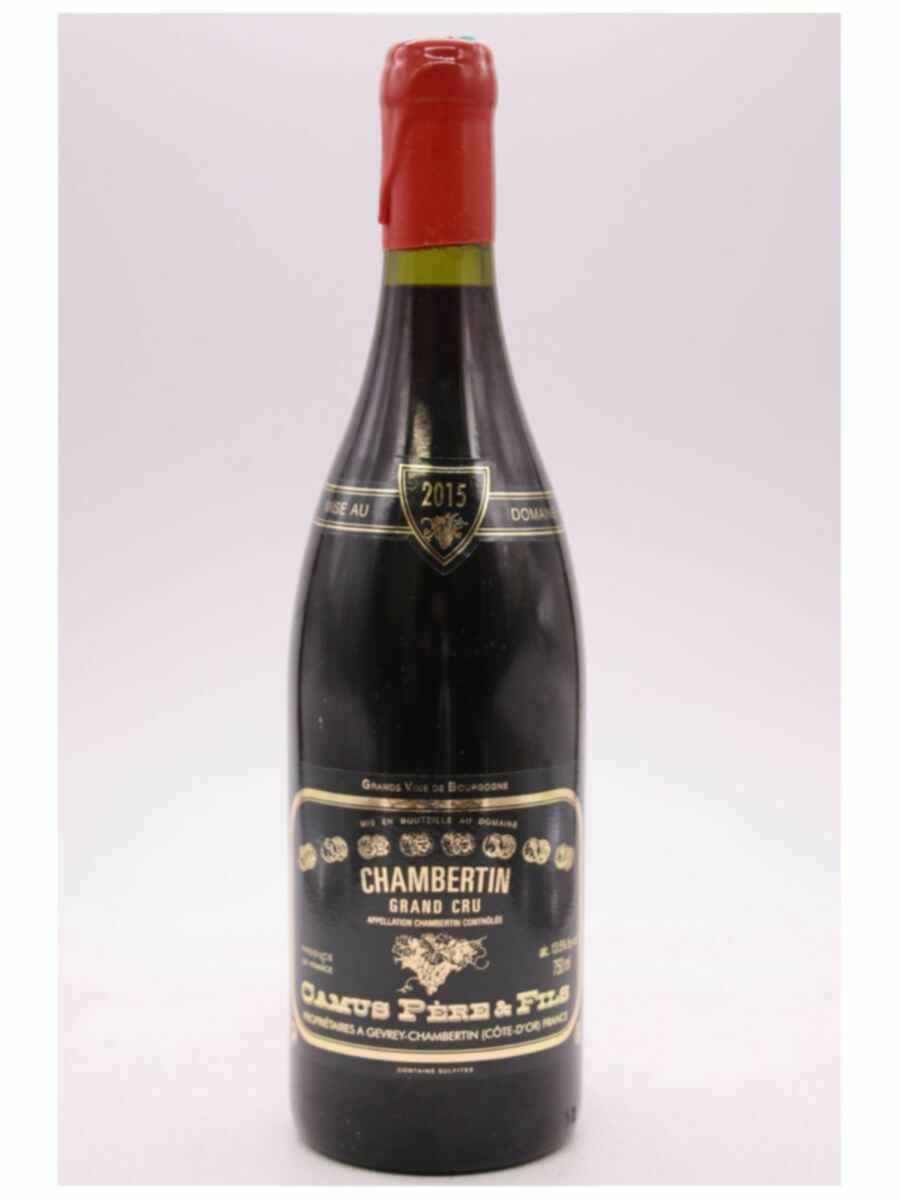 Camus Pere Et Fils Chambertin Grand Cru 2015