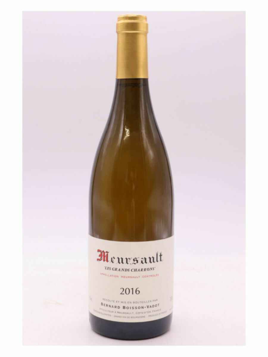 Domaine Boisson Vadot Meursault Grands Charrons 2017