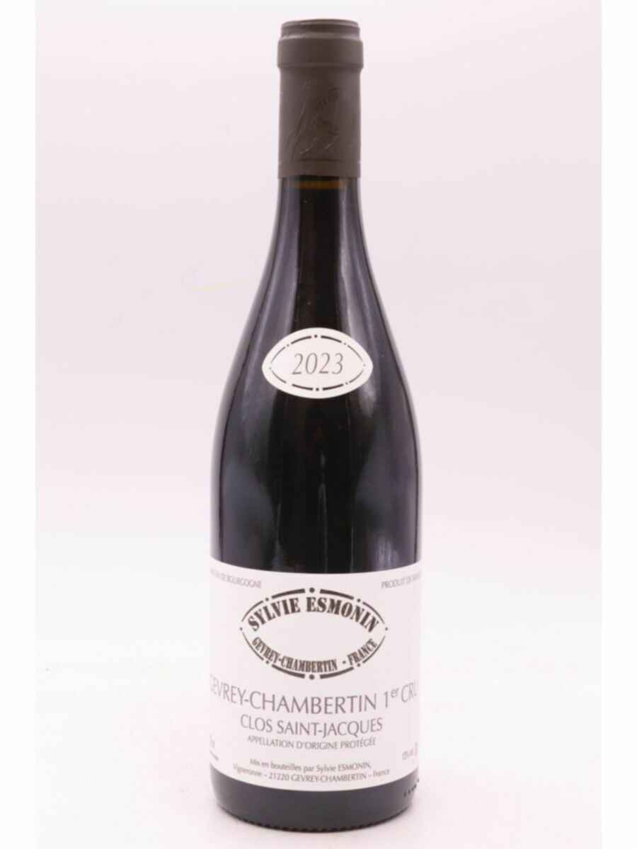 Sylvie Esmonin Gevrey Chambertin Clos St Jacques 1er Cru 2023