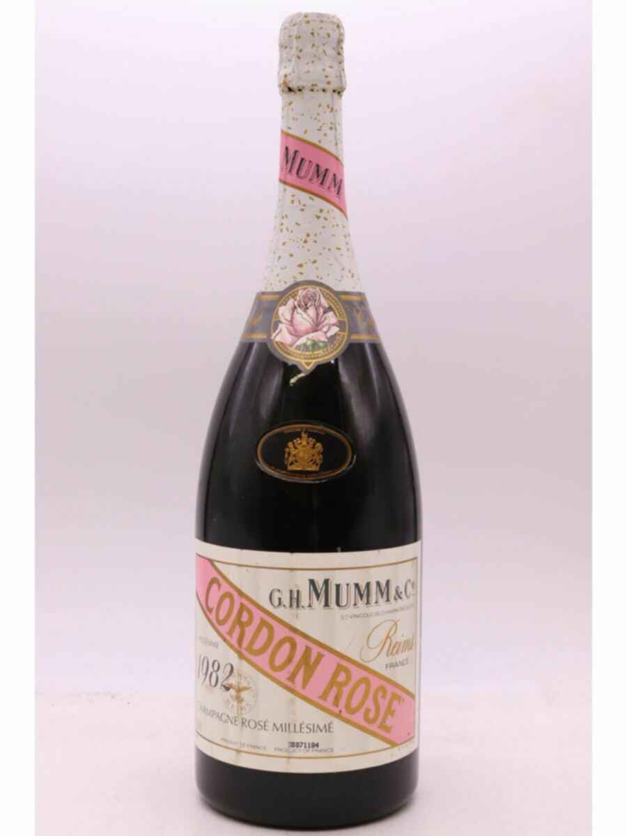 Mumm Cordon Rose 1982