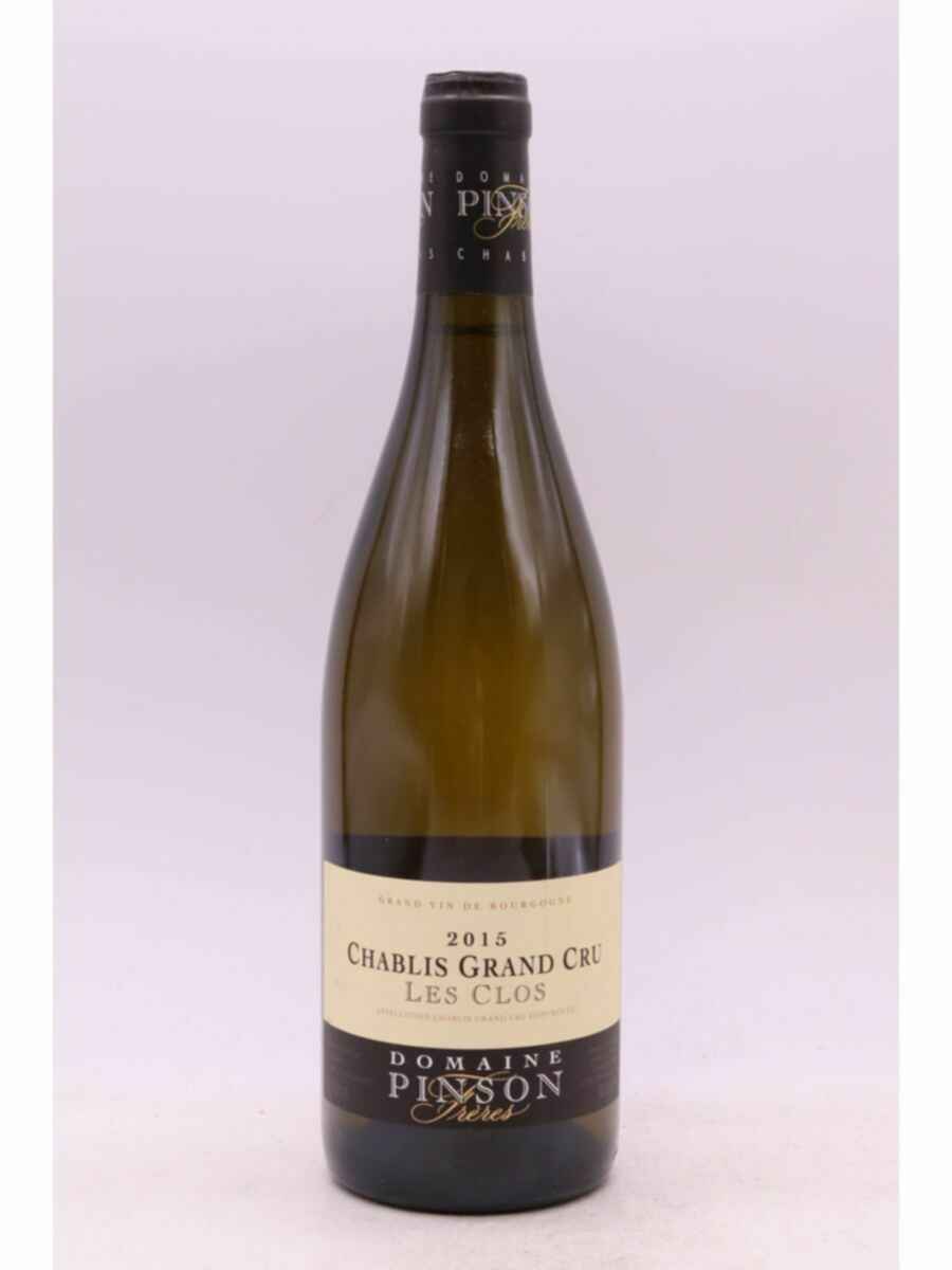 Pinson Chablis Les Clos Grand Cru 2015