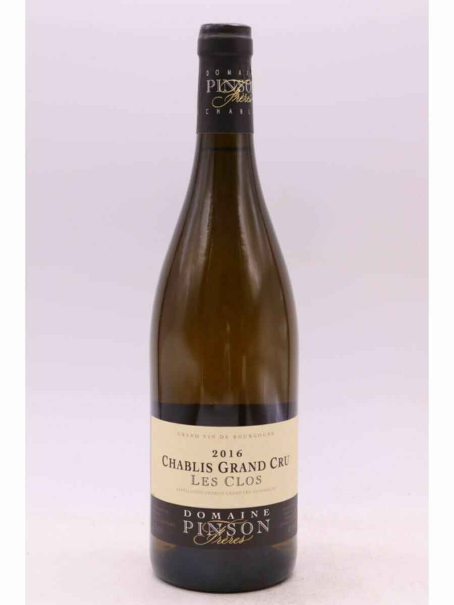 Pinson Chablis Les Clos Grand Cru 2016