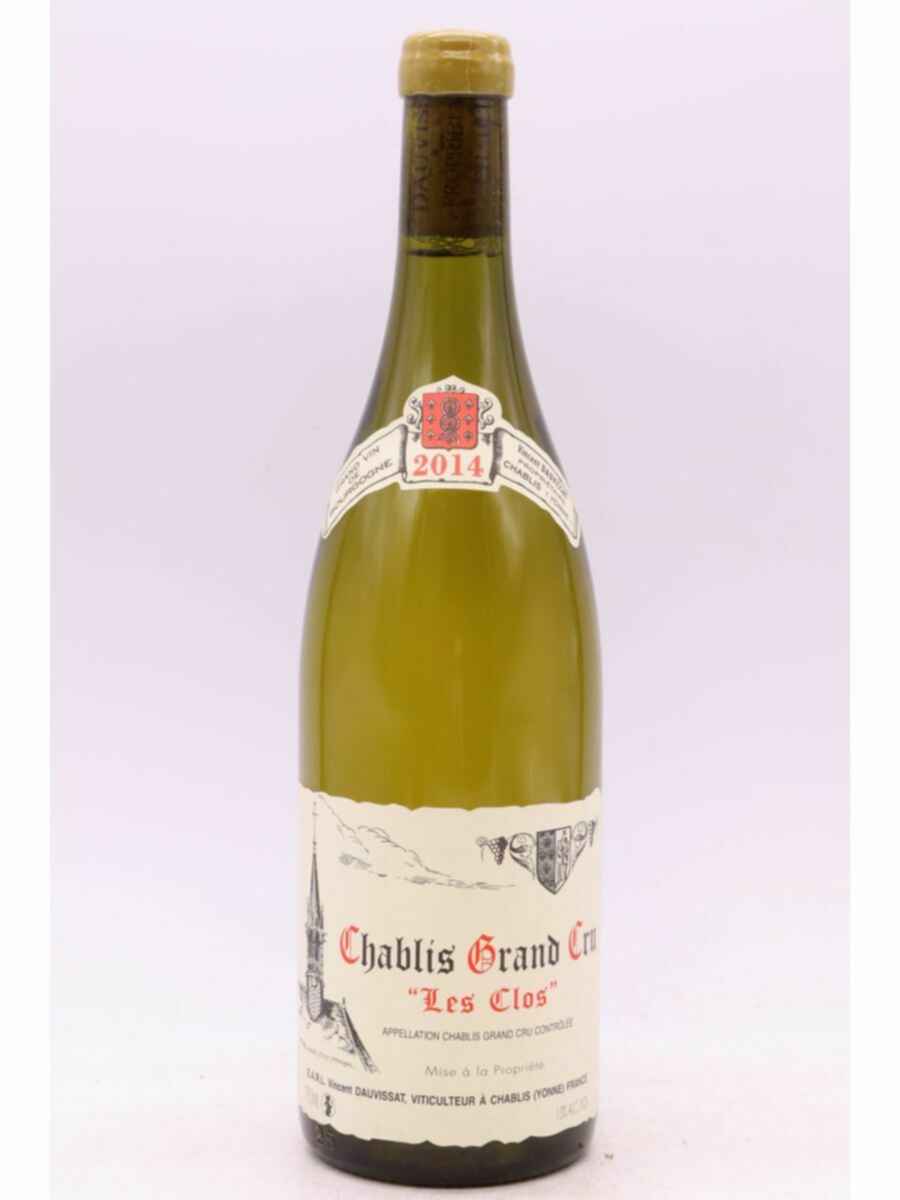 Vincent Dauvissat Chablis Les Clos Grand Cru 2014
