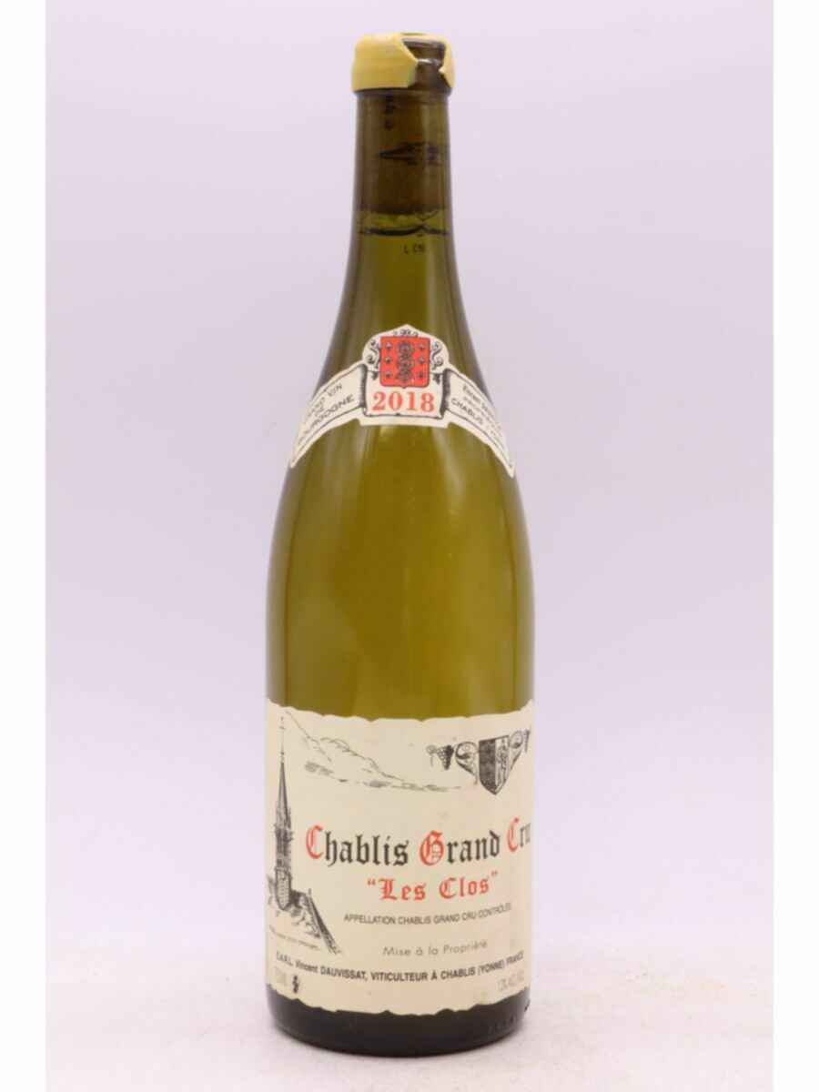 Vincent Dauvissat Chablis Les Clos Grand Cru 2018