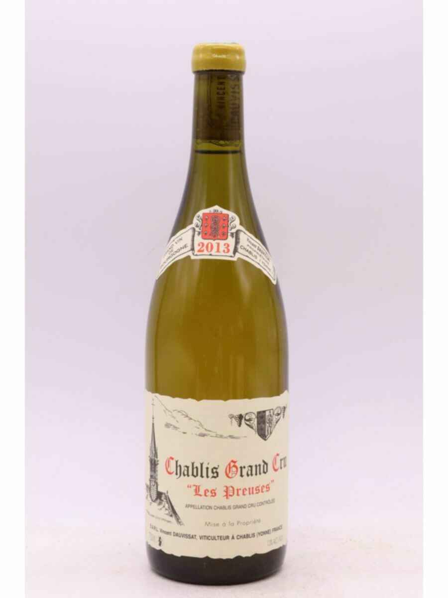 Vincent Dauvissat Chablis Les Preuses Grand Cru 2013