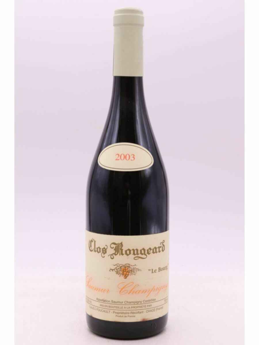 Clos Rougeard Saumur Champigny  Le Bourg 2003