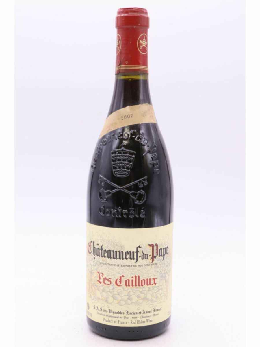 Andre Et Lucien Brunel Chateauneuf Du Pape Les Cailloux 2007