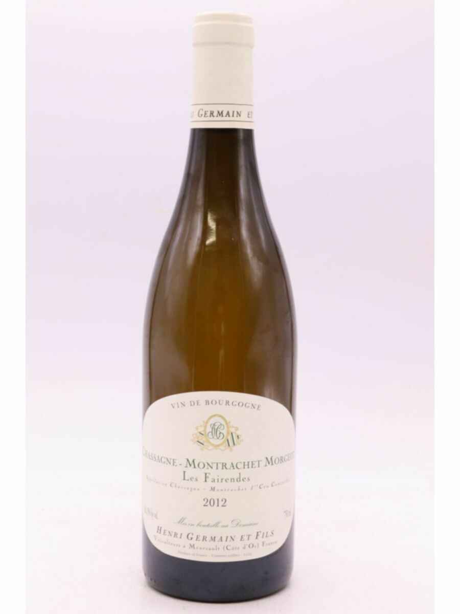Henri Germain Chassagne Montrachet Morgeot Les Fairendes 1er Cru 2012