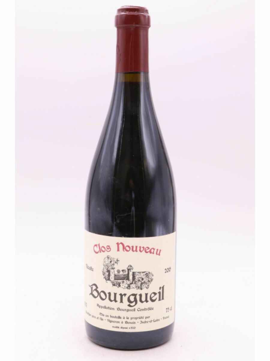 Bel Air Bourgueil Clos Nouveau 2015