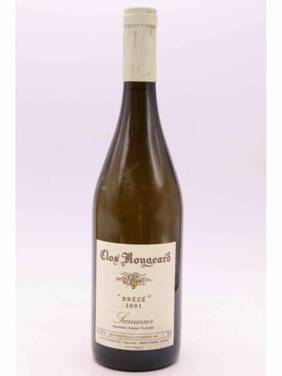 Clos Rougeard Breze Saumur Blanc 2001