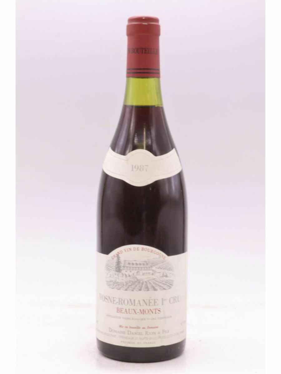 Daniel Rion Vosne Romanee Les Beaux Monts 1er Cru 1987