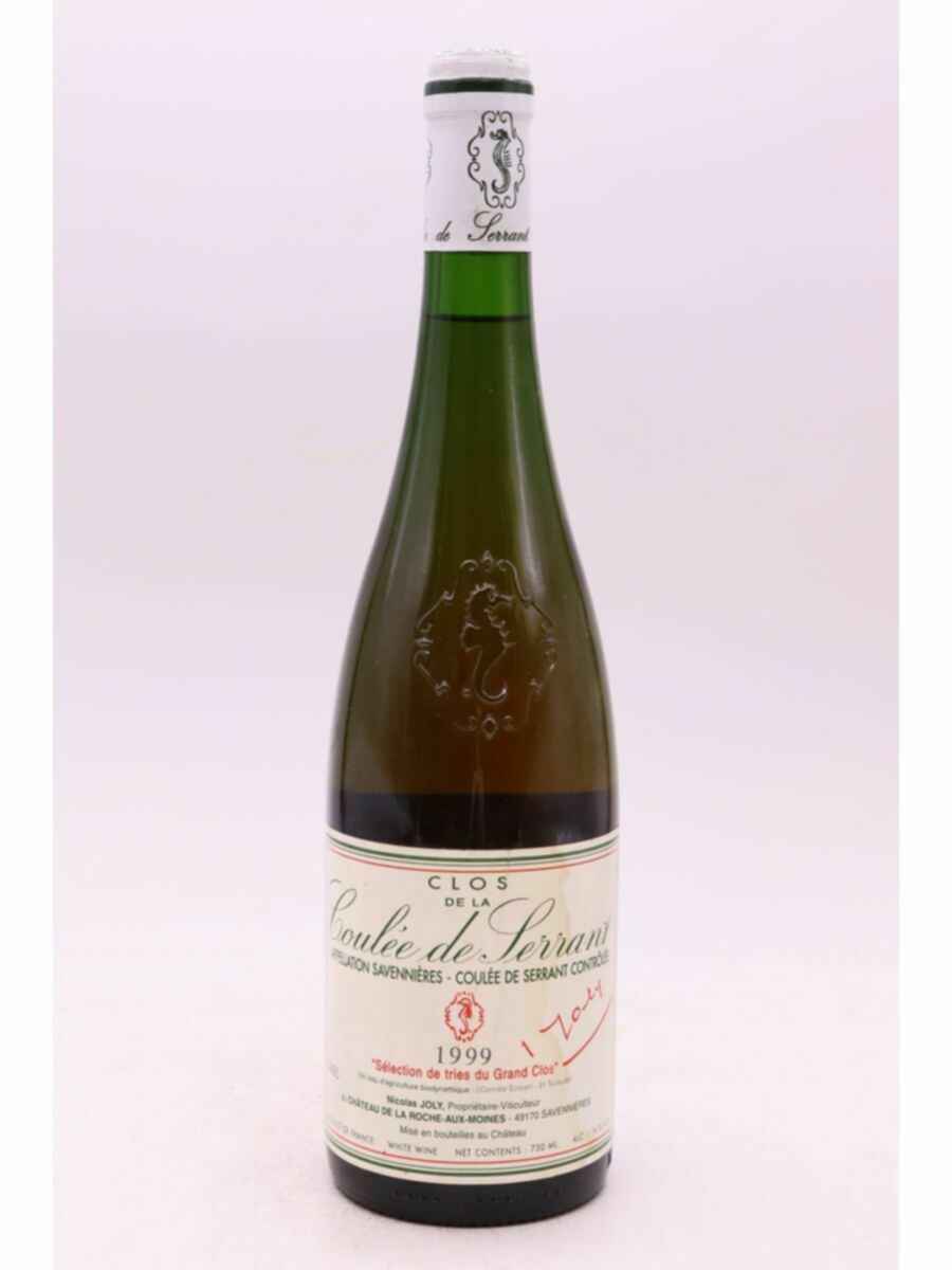 Nicolas Joly Clos De La Coulee De Serrant Sélection De Tries Du Grand Clos 1999