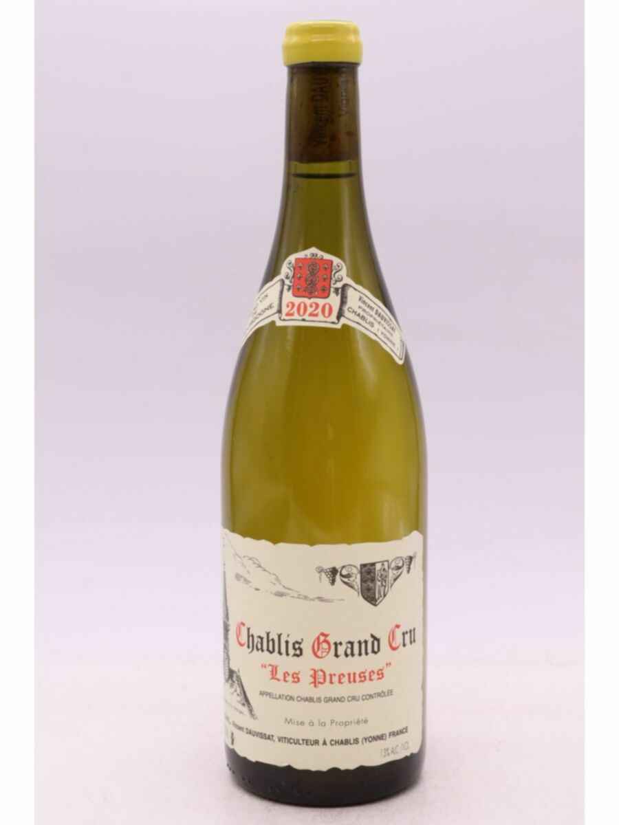 Vincent Dauvissat Chablis Les Preuses Grand Cru 2020