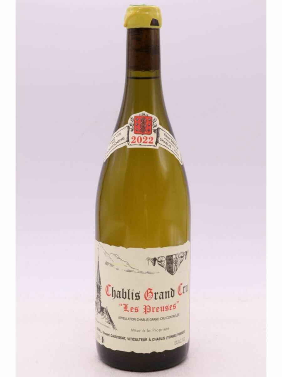 Vincent Dauvissat Chablis Les Preuses Grand Cru 2022