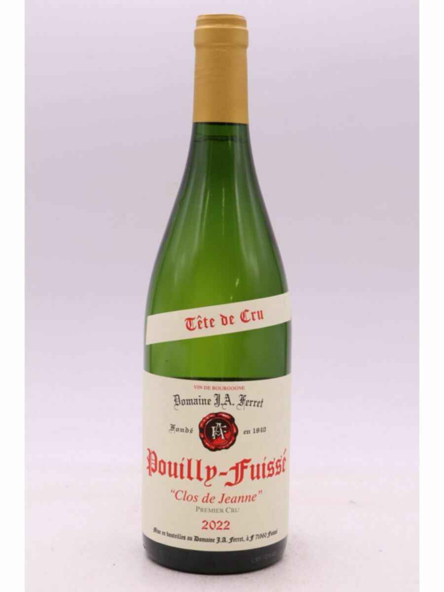 Ferret Pouilly Fuisse 1er Cru Tete De Cru Clos De Jeanne 2022