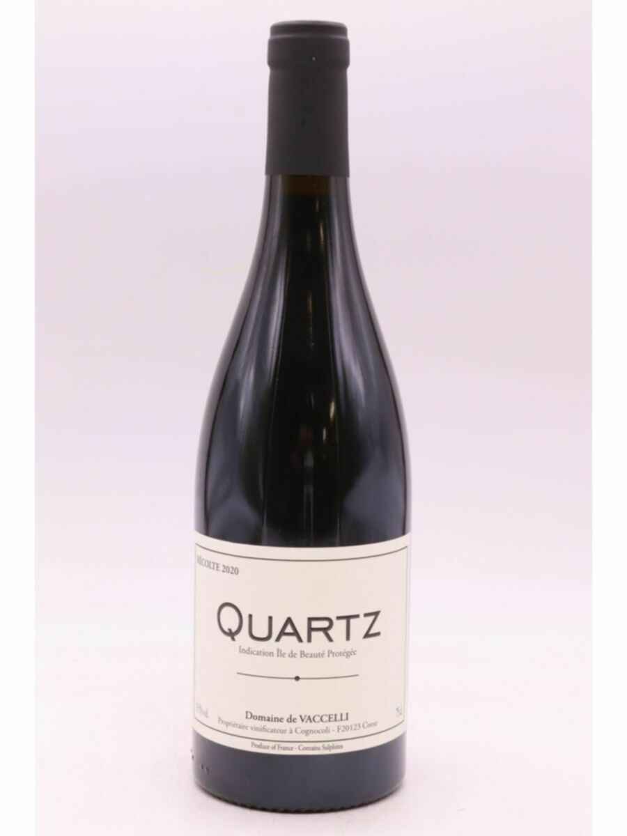 Vaccelli Quartz Rouge Igp Ile De Beaute 2020