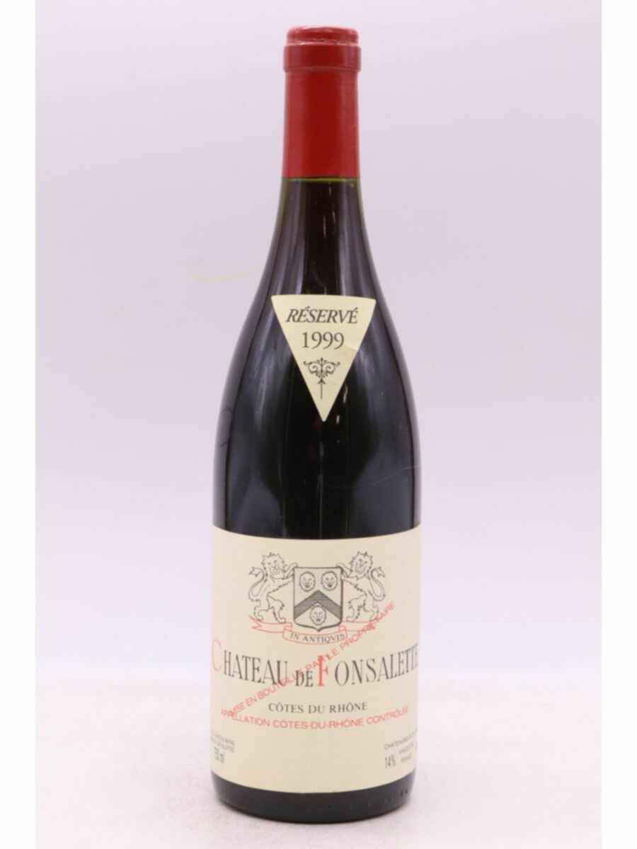 Rayas Chateau De Fonsalette Reserve 1999