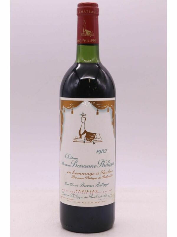 Chateau Mouton Baronne Philippe, 1982