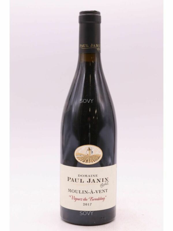 Paul Janin Moulin A Vent Les Vignes Du Tremblay, 2017