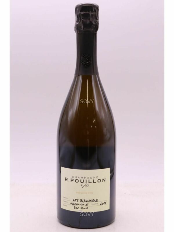 R Pouillon 1er Cru Les Blanchiens Brut Nature, 2018