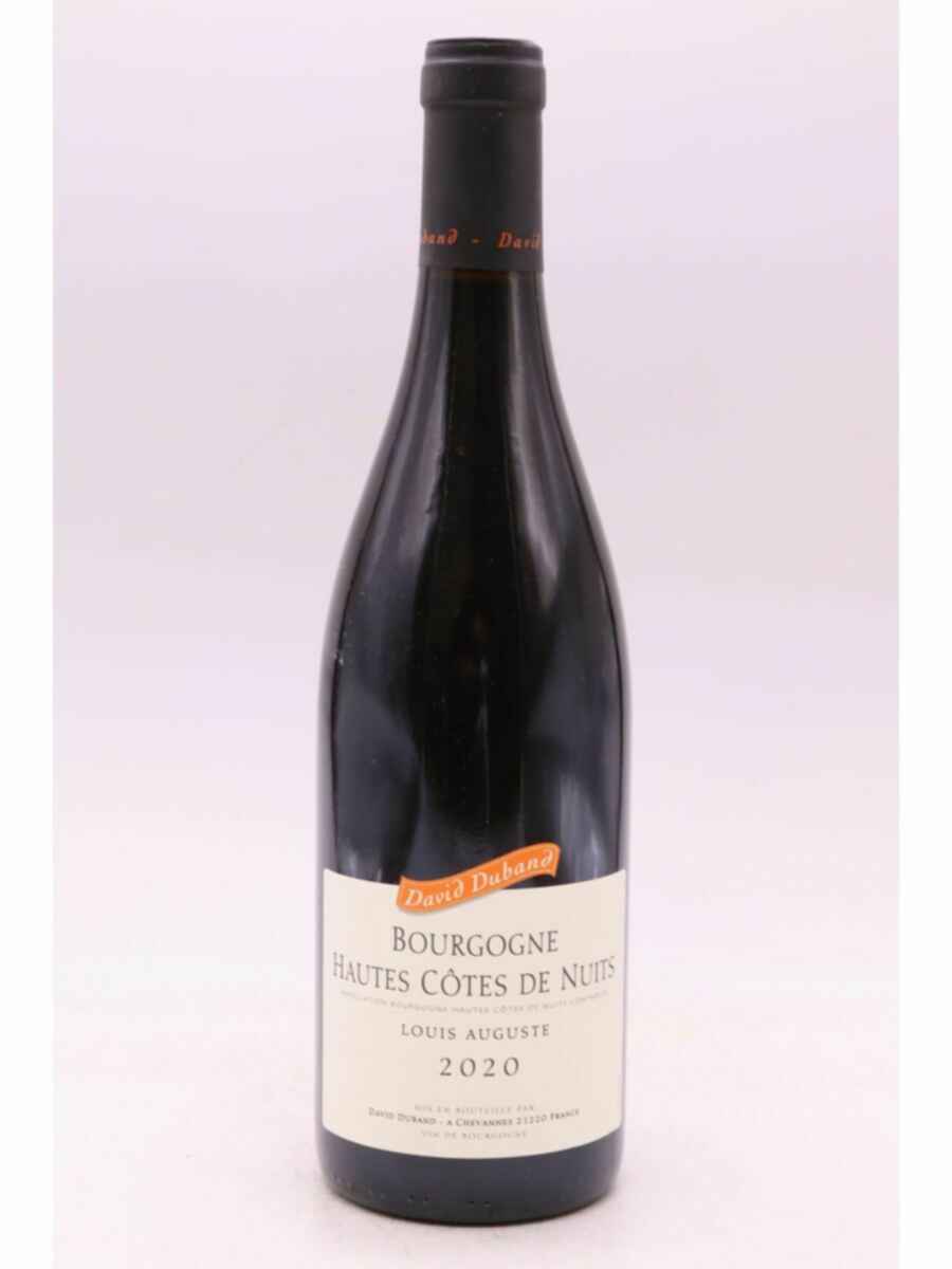 David Duband Hautes Cote De Nuits Louis Auguste 2020