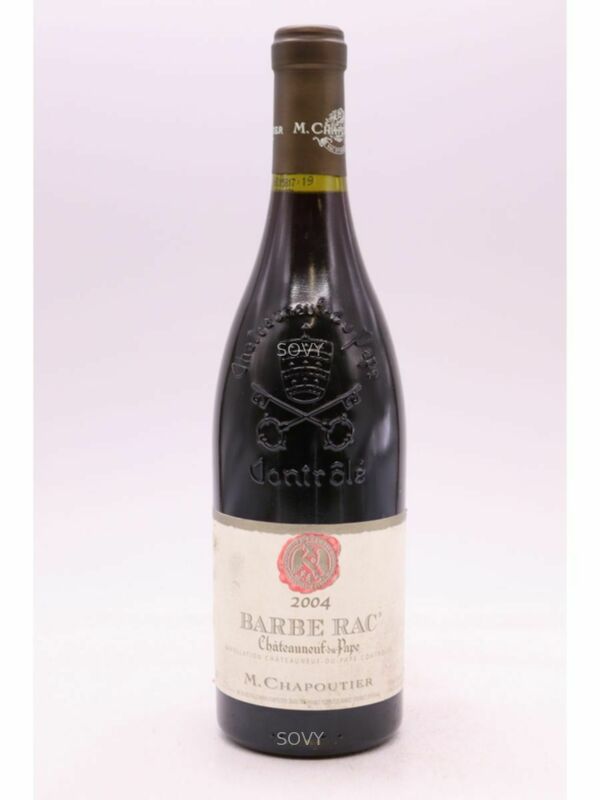 Chapoutier Chateauneuf Du Pape Barbe Rac, 2004