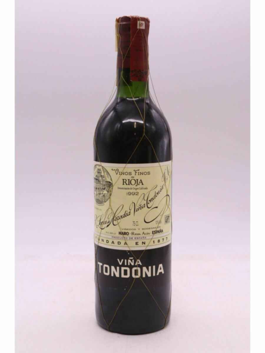 Vina Tondonia Reserva Tempranillo Rioja 1992