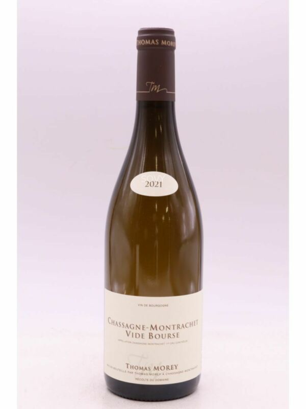 Thomas Morey Chassagne Montrachet Blanc Vide Bourse 1er Cru, 2021
