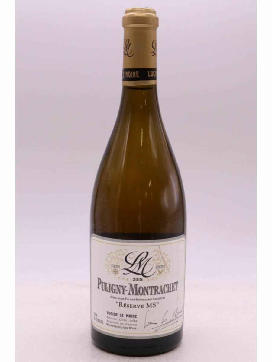 Lucien Le Moine Puligny Montrachet Reserve Ms 2018