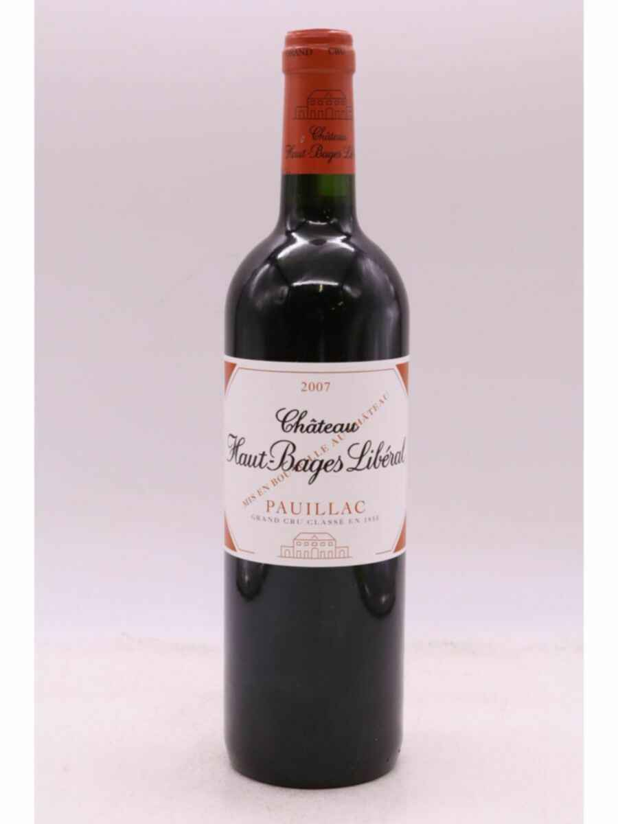Chateau Haut Bages Liberal 2007