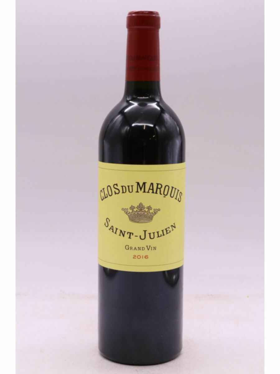 Chateau Leoville Las Cases Clos Du Marquis 2016