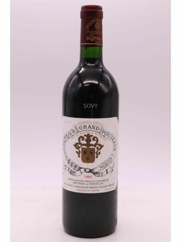Gressier Grand Poujeaux, 1990