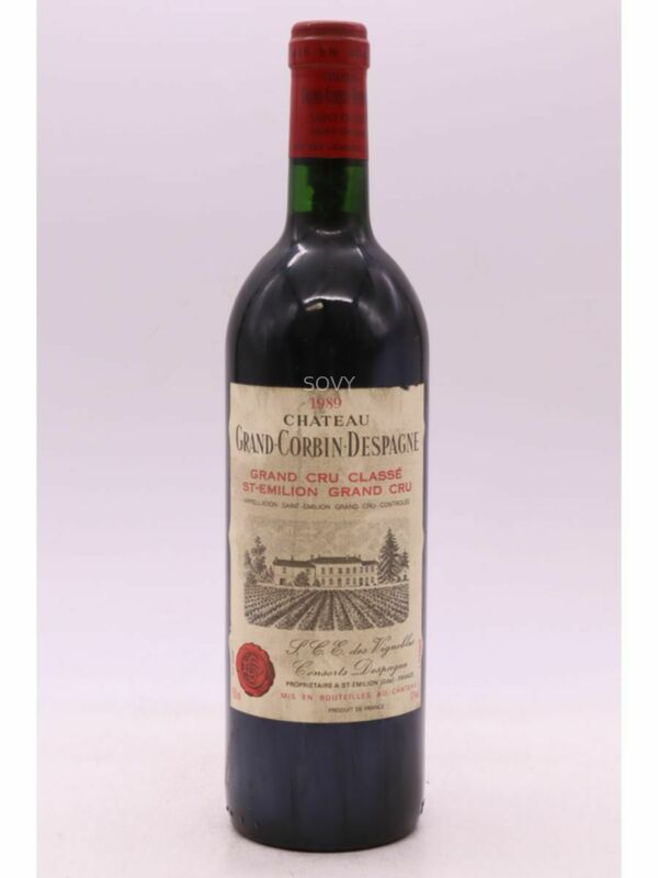 Chateau Grand Corbin Despagne, 1989