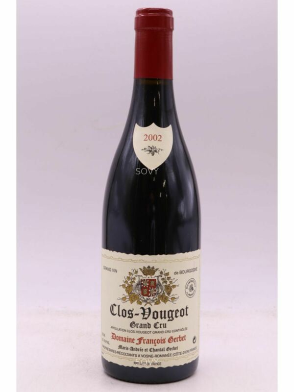 François Gerbet Clos Vougeot Grand Cru, 2002