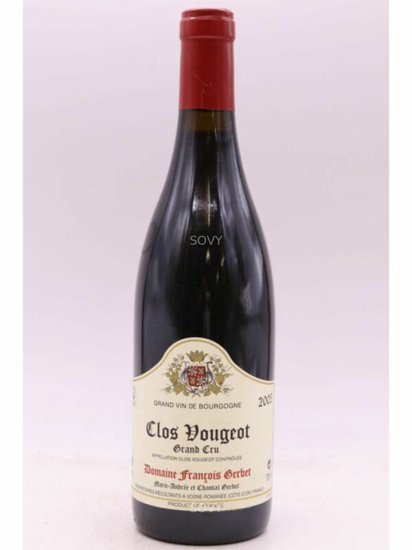 François Gerbet Clos Vougeot Grand Cru, 2005