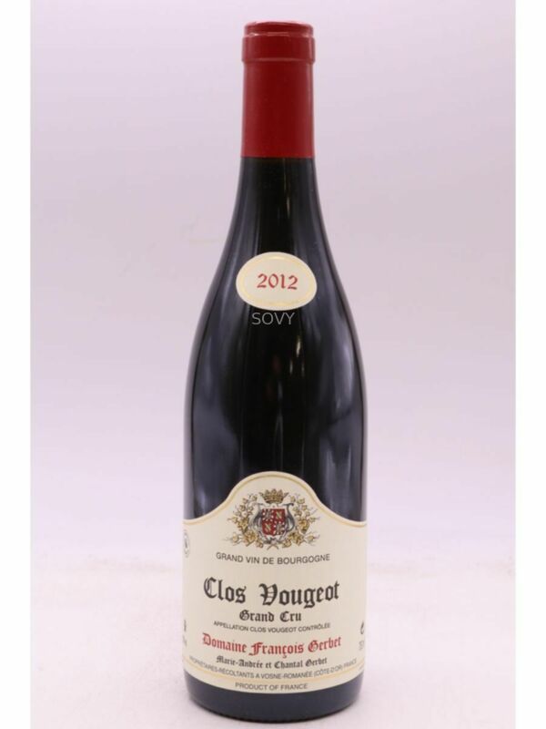 François Gerbet Clos Vougeot Grand Cru, 2012