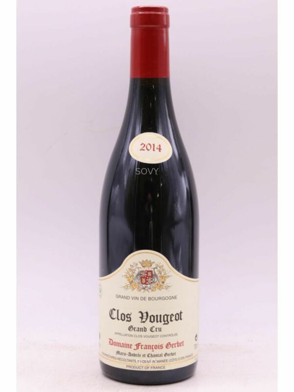 François Gerbet Clos Vougeot Grand Cru, 2014