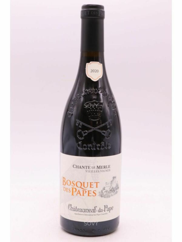 Bosquet Des Papes Chateauneuf Du Pape Chante Le Merle, 2020