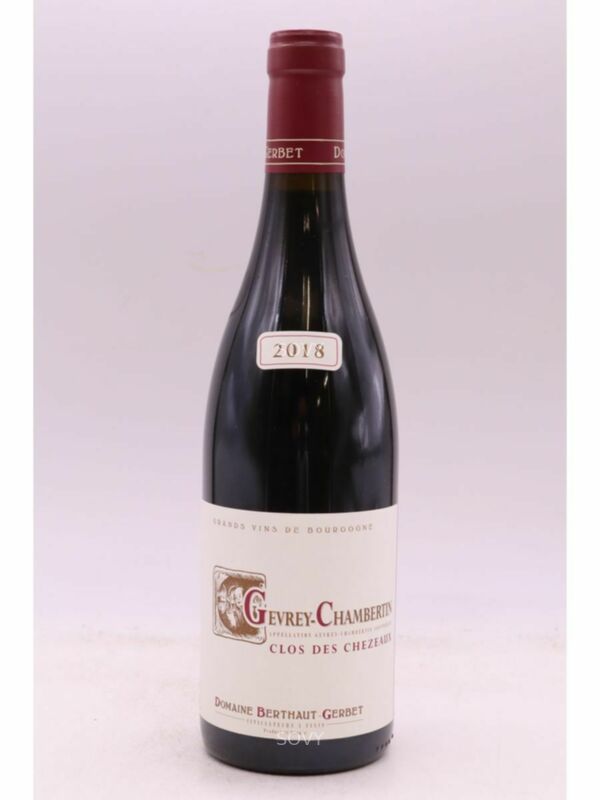 Berthaut Gerbet Gevrey Chamberin Clos Des Chezeaux, 2018